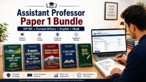 HPPSC Assistant Professor Paper 1 Books