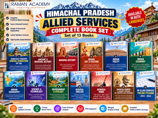 HP Allied Services Complete Book Set – Prelims & Mains